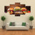 Home Made Burgers Canvas Wall Art-5 Pop-Gallery Wrap-47" x 32"-Tiaracle