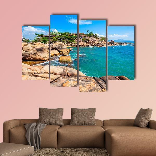 Hon Chong Cape In Vietnam Canvas Wall Art-4 Pop-Gallery Wrap-50" x 32"-Tiaracle