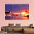 Hong Kong Cityscape At Sunset Canvas Wall Art-5 Pop-Gallery Wrap-47" x 32"-Tiaracle