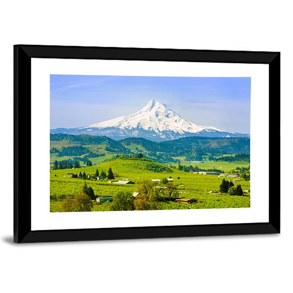 Hood River Valley Canvas Wall Art-3 Horizontal-Gallery Wrap-25" x 16"-Tiaracle