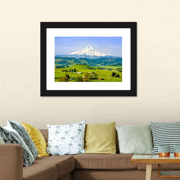 Hood River Valley Canvas Wall Art-3 Horizontal-Gallery Wrap-25" x 16"-Tiaracle