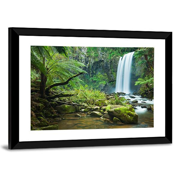 Hopetoun Falls Australia Canvas Wall Art-5 Horizontal-Gallery Wrap-22" x 12"-Tiaracle