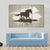Horse Illustration Canvas Wall Art-3 Horizontal-Gallery Wrap-37" x 24"-Tiaracle