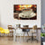 Hot Coffee Near Fireplace Canvas Wall Art-3 Horizontal-Gallery Wrap-37" x 24"-Tiaracle
