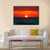 Hot Sunset Over Baltic Sea Canvas Wall Art-4 Horizontal-Gallery Wrap-34" x 24"-Tiaracle