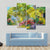 House In Summer Forest Canvas Wall Art-3 Horizontal-Gallery Wrap-37" x 24"-Tiaracle