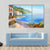 House Near The Sea Canvas Wall Art-3 Horizontal-Gallery Wrap-37" x 24"-Tiaracle