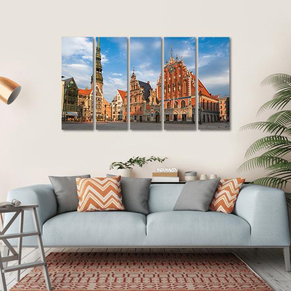 House Of The Blackheads Canvas Wall Art-5 Horizontal-Gallery Wrap-22" x 12"-Tiaracle
