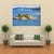 House On Island Helsinki Canvas Wall Art-5 Star-Gallery Wrap-62" x 32"-Tiaracle