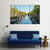 Houseboat On Dutch Canal Canvas Wall Art-5 Star-Gallery Wrap-62" x 32"-Tiaracle