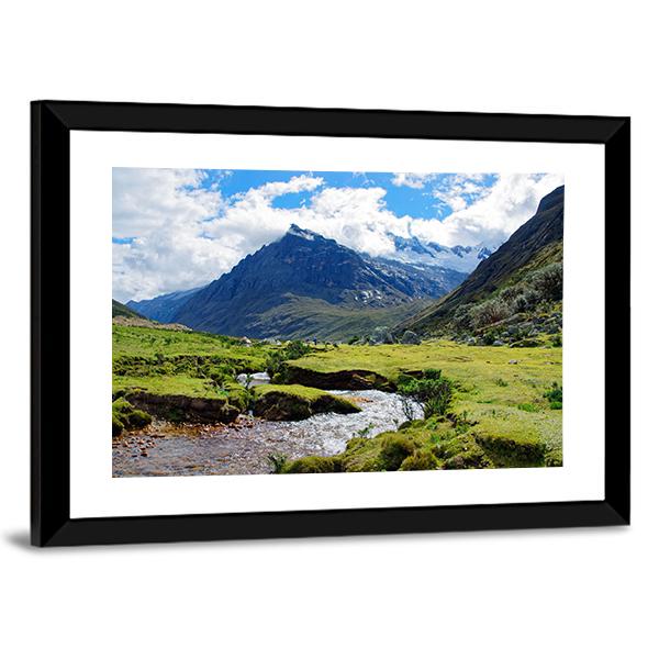Huaraz Region In Peru Canvas Wall Art-3 Horizontal-Gallery Wrap-25" x 16"-Tiaracle