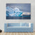 Huge Iceberg In Antarctica Dark Sky Canvas Wall Art-4 Pop-Gallery Wrap-50" x 32"-Tiaracle