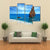 Huge Rocks Near Pebble Beach Canvas Wall Art-4 Pop-Gallery Wrap-50" x 32"-Tiaracle