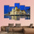 Hungarian Parliament Building Canvas Wall Art-5 Pop-Gallery Wrap-47" x 32"-Tiaracle