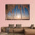 Ice With Icicle Sky Canvas Wall Art-3 Horizontal-Gallery Wrap-25" x 16"-Tiaracle