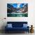 Iceberg Lake Canvas Wall Art-3 Horizontal-Gallery Wrap-37" x 24"-Tiaracle