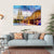 Illuminated Dom In Cologne Canvas Wall Art-4 Horizontal-Gallery Wrap-34" x 24"-Tiaracle