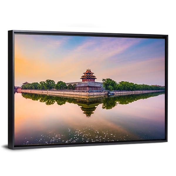 Imperial City North Gate Canvas Wall Art-3 Horizontal-Gallery Wrap-25" x 16"-Tiaracle
