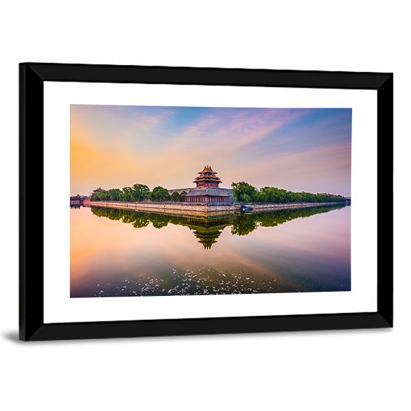 Imperial City North Gate Canvas Wall Art-3 Horizontal-Gallery Wrap-25" x 16"-Tiaracle