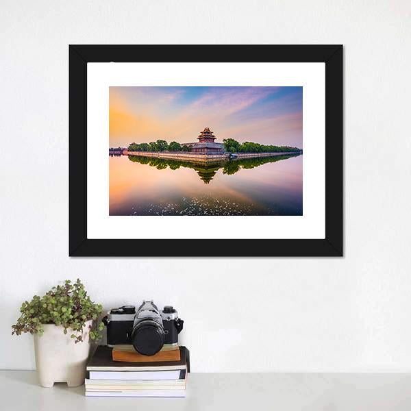 Imperial City North Gate Canvas Wall Art-3 Horizontal-Gallery Wrap-25" x 16"-Tiaracle
