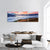 Sunrise At Mt Tetnuld Panoramic Canvas Wall Art-3 Piece-25" x 08"-Tiaracle