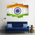 Indian Flag Canvas Wall Art-4 Pop-Gallery Wrap-50" x 32"-Tiaracle
