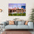 Indianapolis Skyline At Sunset Canvas Wall Art-4 Horizontal-Gallery Wrap-34" x 24"-Tiaracle