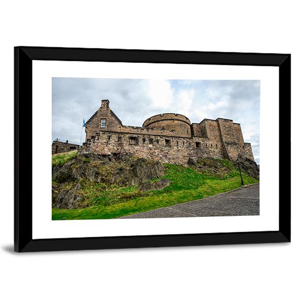 Inner View Of Edinburgh Castle Canvas Wall Art-3 Horizontal-Gallery Wrap-25" x 16"-Tiaracle