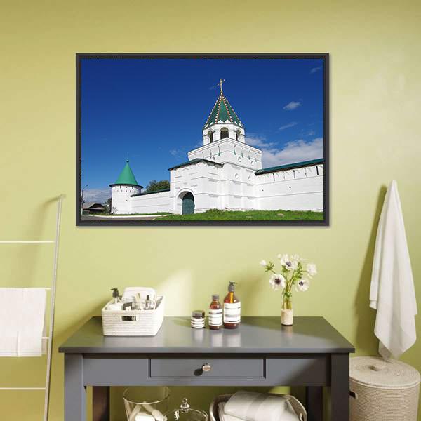 Ipatyevsky Monastery Russia Canvas Wall Art-1 Piece-Floating Frame-24" x 16"-Tiaracle