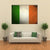 Grunge Irish Flag Canvas Wall Art-1 Piece-Gallery Wrap-36" x 24"-Tiaracle