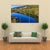 Iskar River In Autumn Canvas Wall Art-3 Horizontal-Gallery Wrap-37" x 24"-Tiaracle