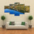 Iskar River In Autumn Canvas Wall Art-3 Horizontal-Gallery Wrap-37" x 24"-Tiaracle