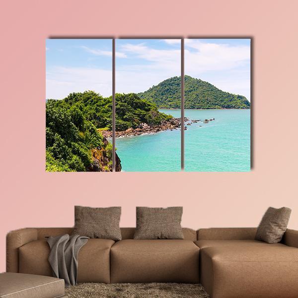 Nang Phaya Hill Canvas Wall Art-3 Horizontal-Gallery Wrap-37" x 24"-Tiaracle