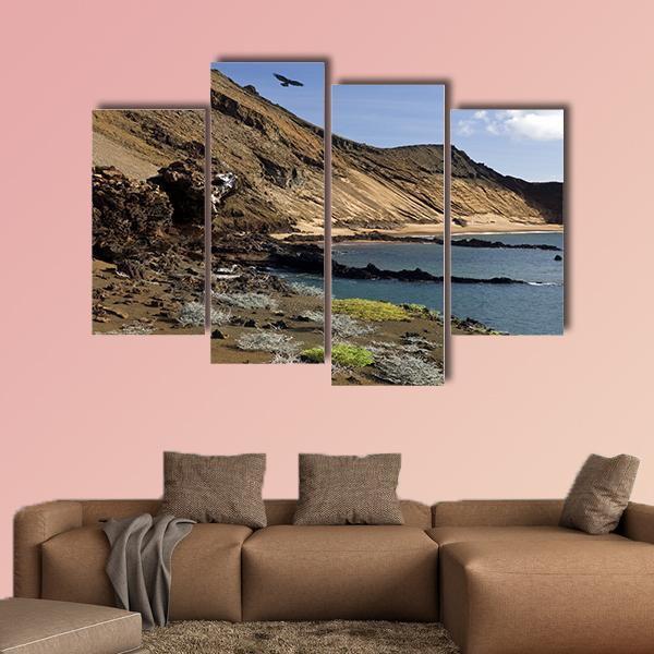 Galapagos Islands In Ecuador Canvas Wall Art-4 Pop-Gallery Wrap-50" x 32"-Tiaracle