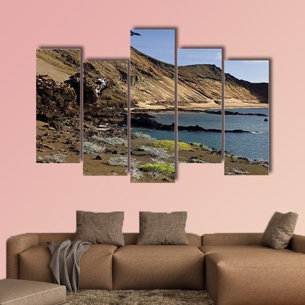 Galapagos Islands In Ecuador Canvas Wall Art-5 Pop-Gallery Wrap-47" x 32"-Tiaracle