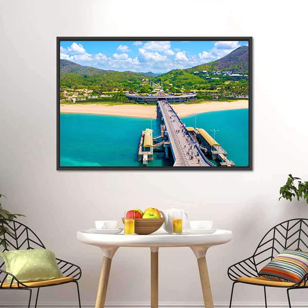 Island Of Sanya China Canvas Wall Art-3 Horizontal-Gallery Wrap-25" x 16"-Tiaracle