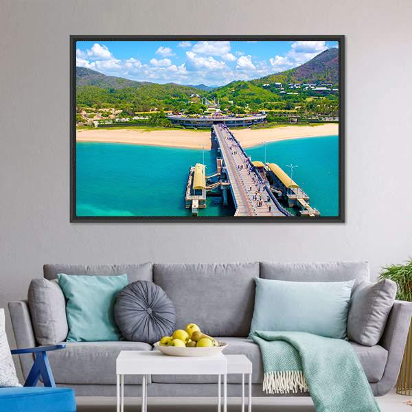 Island Of Sanya China Canvas Wall Art-3 Horizontal-Gallery Wrap-25" x 16"-Tiaracle