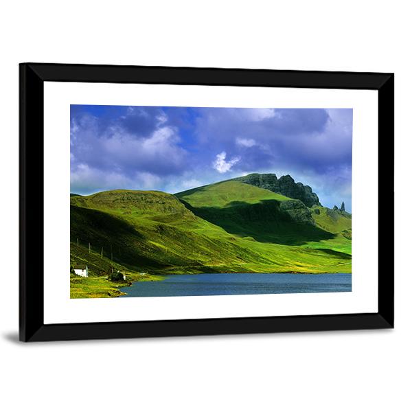 Isle Of Skye In Scotland Canvas Wall Art-3 Horizontal-Gallery Wrap-25" x 16"-Tiaracle
