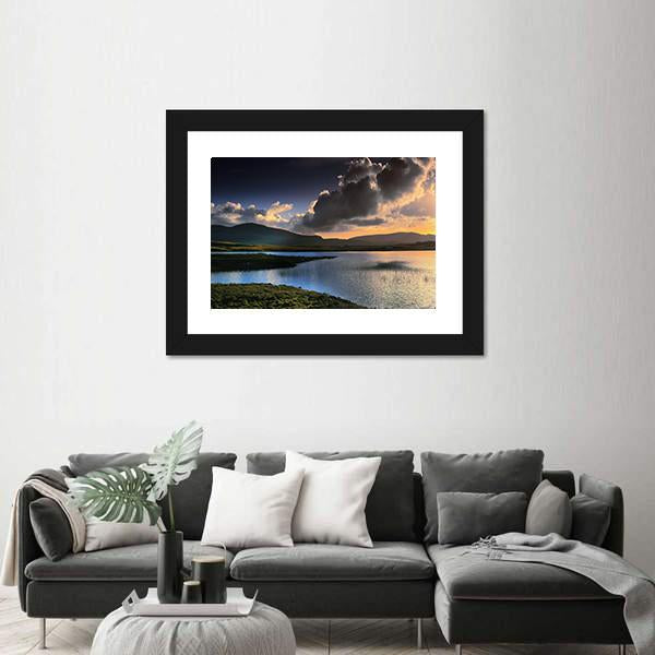 Isle Of Skye Scotland Canvas Wall Art-1 Piece-Framed Print-20" x 16"-Tiaracle