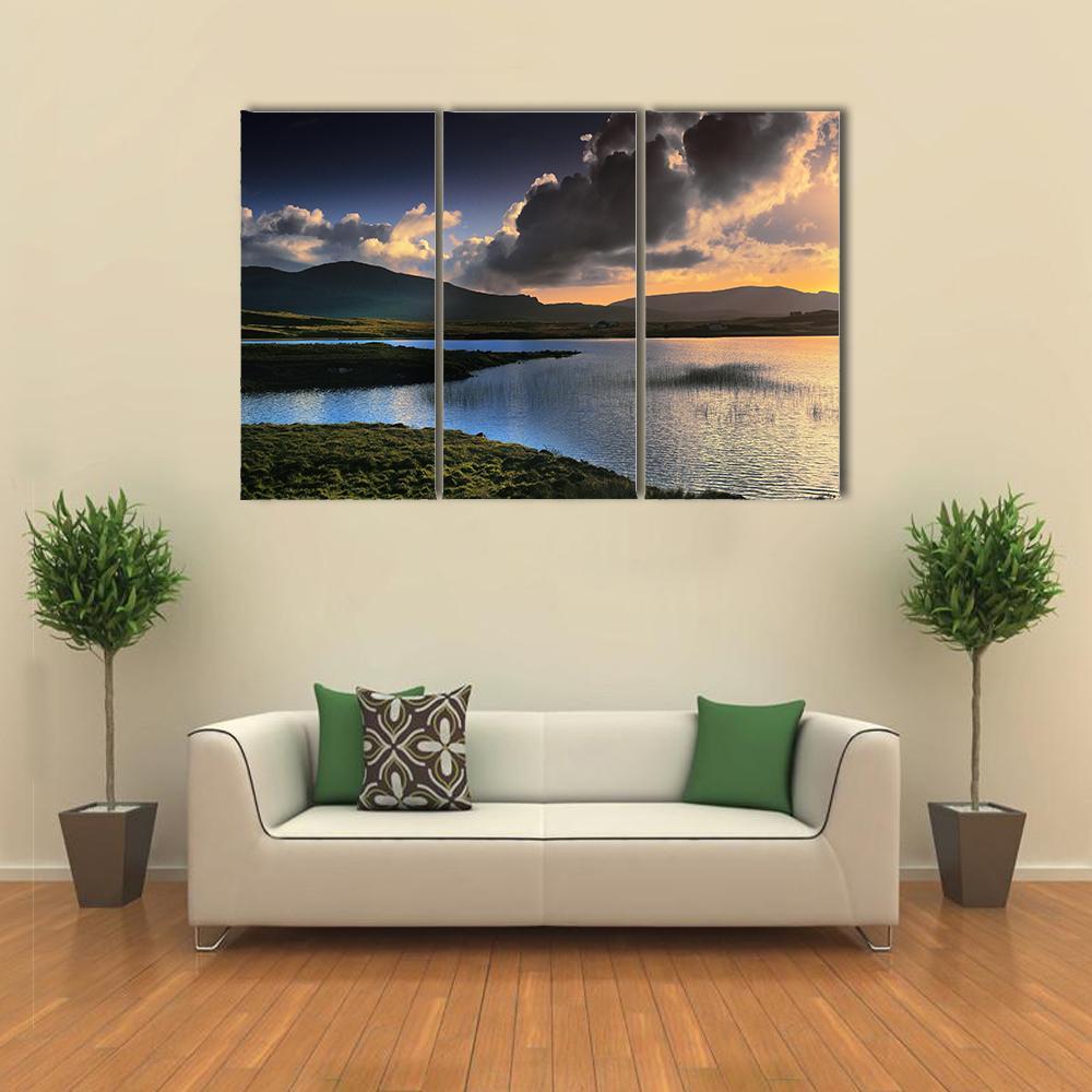 Isle Of Skye Scotland Canvas Wall Art-3 Horizontal-Gallery Wrap-37" x 24"-Tiaracle