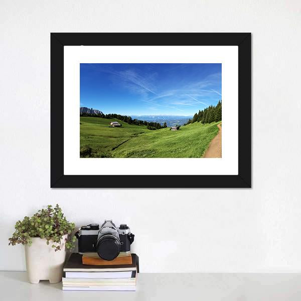 Italian Mountain In Tyrol Canvas Wall Art-1 Piece-Framed Print-20" x 16"-Tiaracle