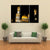 Jame Asr Mosque At Night Canvas Wall Art-3 Horizontal-Gallery Wrap-37" x 24"-Tiaracle