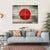 Japan Flag On Wood Canvas Wall Art-4 Horizontal-Gallery Wrap-34" x 24"-Tiaracle