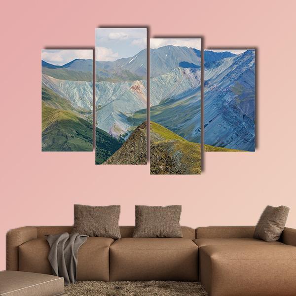 Karatyurek Pass Russia Canvas Wall Art-4 Pop-Gallery Wrap-50" x 32"-Tiaracle