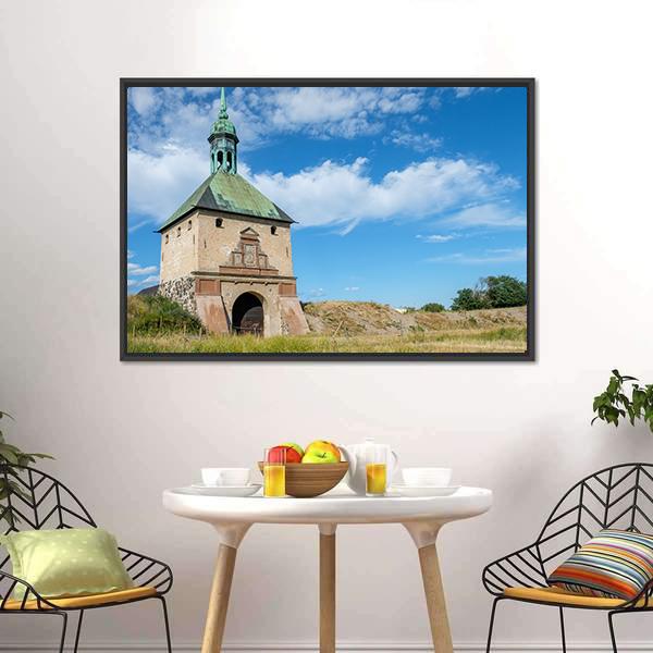 Johannisborg Castle Sweden Canvas Wall Art-5 Horizontal-Gallery Wrap-22" x 12"-Tiaracle