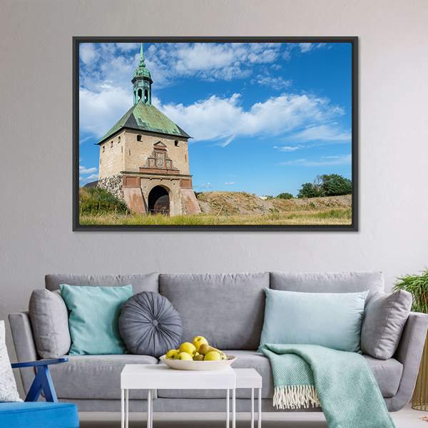Johannisborg Castle Sweden Canvas Wall Art-5 Horizontal-Gallery Wrap-22" x 12"-Tiaracle