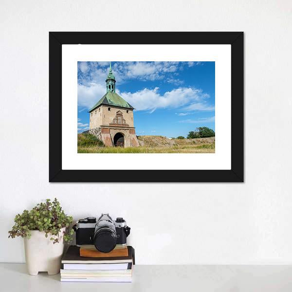 Johannisborg Castle Sweden Canvas Wall Art-1 Piece-Framed Print-20" x 16"-Tiaracle