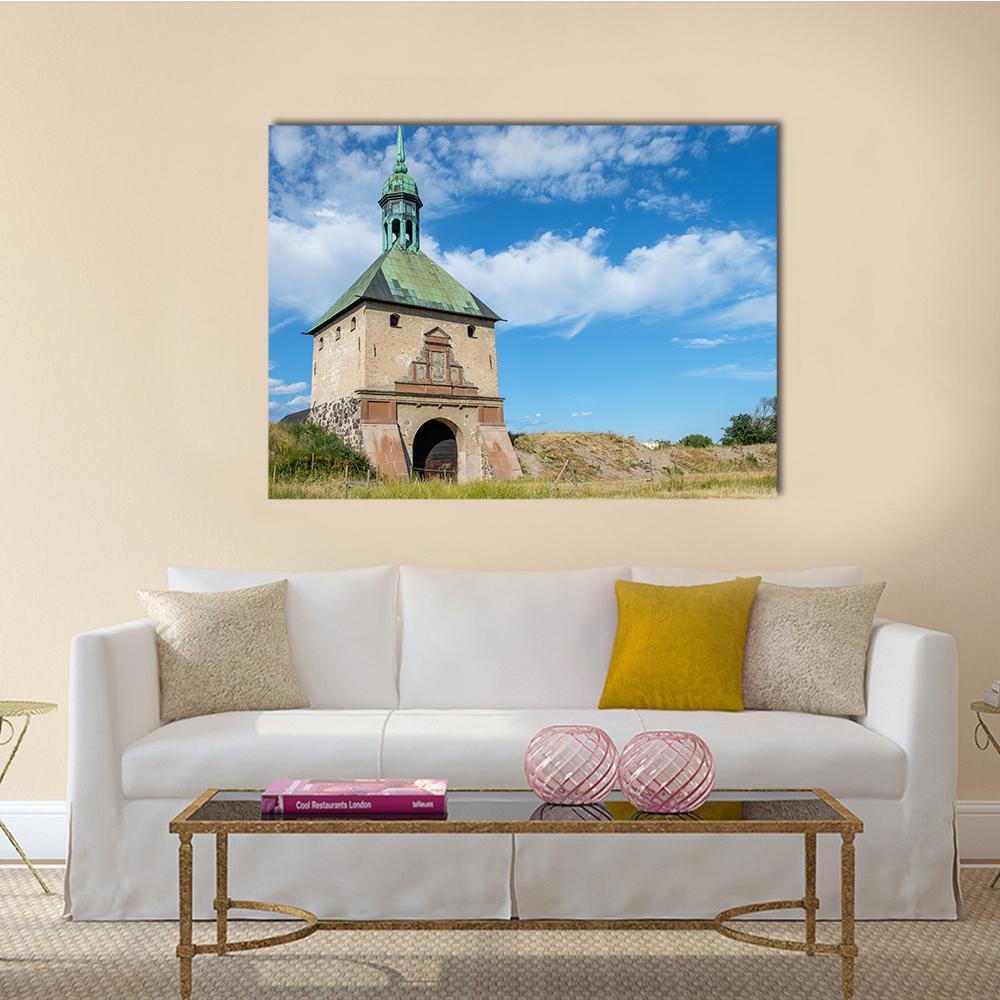 Johannisborg Castle Sweden Canvas Wall Art-1 Piece-Gallery Wrap-48" x 32"-Tiaracle