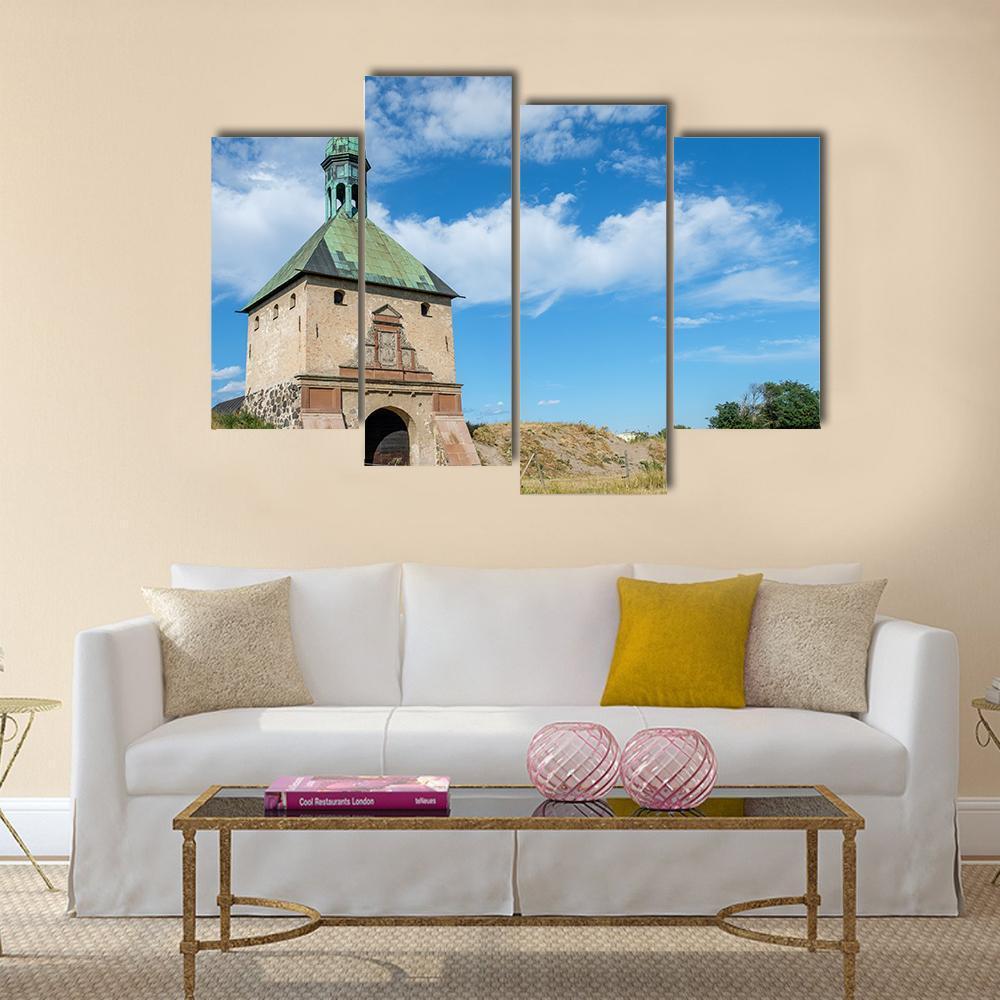 Johannisborg Castle Sweden Canvas Wall Art-1 Piece-Gallery Wrap-48" x 32"-Tiaracle