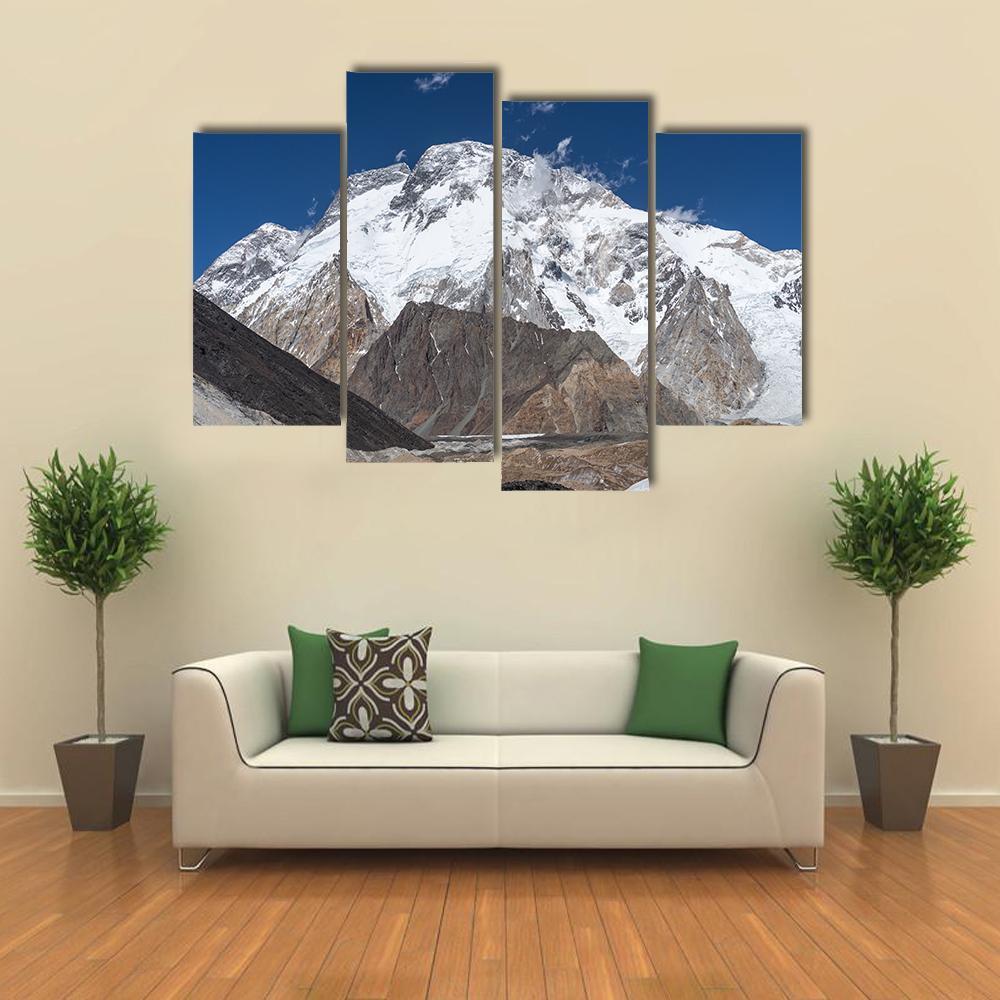 K2 Trek In Pakistan Canvas Wall Art-4 Pop-Gallery Wrap-34" x 20"-Tiaracle